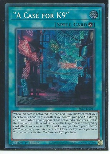 A case for k9 - gi, oh