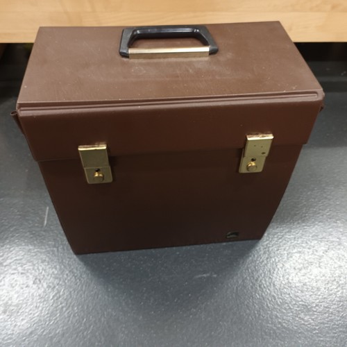 Vintage record case retro - lp,